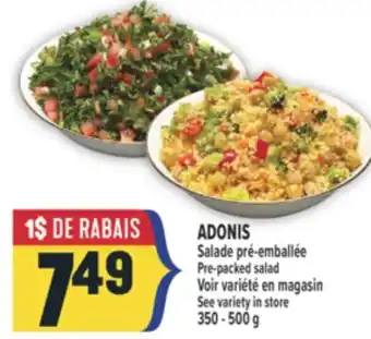 Marché Adonis ADONIS Salade pré-emballée | Pre-packed salad offer