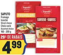 Marché Adonis SAPUTO Fromage tranché | Sliced cheese offer