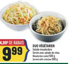 Marché Adonis DUO VÉGÉTARIEN Salade moudardara Servie avec salade de chou offer