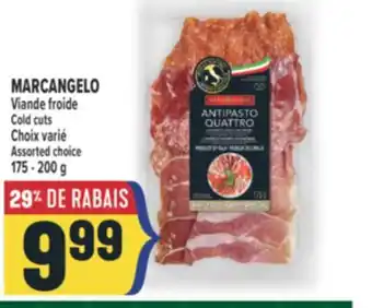 Marché Adonis MARCANGELO VIANDE FROIDE | COLD CUTS offer