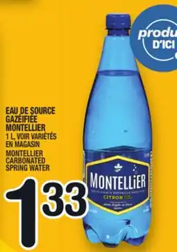 Marche Ami EAU DE SOURCE GAZÉIFIÉE MONTELLIER | MONTELLIER CARBONATED SPRING WATER offer