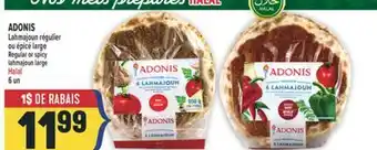 Marché Adonis ADONIS Lahmajoun régulier ou épicé large offer