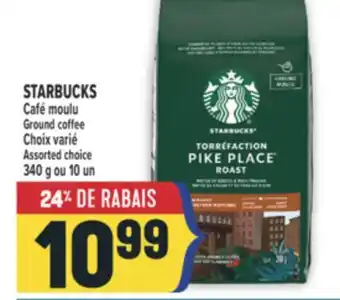 Marché Adonis STARBUCKS CAFÉ MOULU | GROUND COFFEE offer