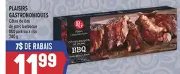 Marché Adonis PLAISIRS GASTRONOMIQUES Côtes de dos de porc barbecue offer