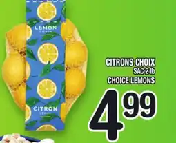 Marche Ami CITRONS CHOIX | CHOICE LEMONS offer