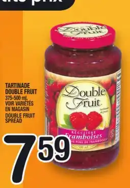 Marche Ami TARTINADE DOUBLE FRUIT | DOUBLE FRUIT SPREAD offer