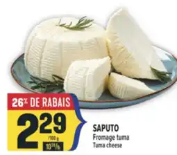 Marché Adonis SAPUTO Fromage tuma offer