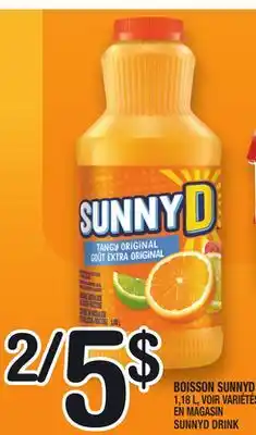 Marche Ami BOISSON SUNNYD | SUNNYD DRINK offer