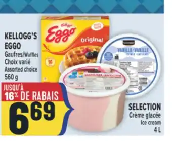 Marché Adonis KELLOGG'S EGGO GAUFRES | WAFFLES offer