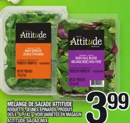 Marche Ami MÉLANGE DE SALADE ATTITUDE | ATTITUDE SALAD MIX offer