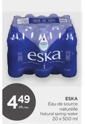 Proxim ESKA Natural spring water offer