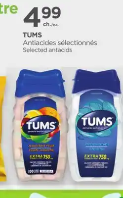 Proxim TUMS Selected antacids offer