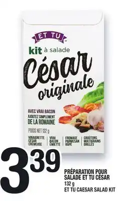 Marche Ami PRÉPARATION POUR SALADE ET TU CÉSAR | ET TU CAESAR SALAD KIT offer