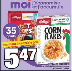 Super C CÉRÉALES KELLOGG'S | KELLOGG'S CEREAL offer