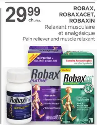 Proxim ROBAX, ROBAXACET, ROBAXIN offer