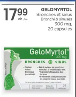 Proxim GELOMYRTOL Bronchi & sinuses, 300 mg offer