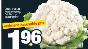 Super C CHOU-FLEUR | CAULIFLOWER offer