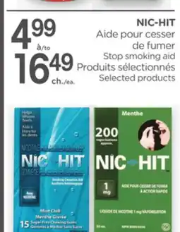 Proxim NIC-HIT Stop smoking aid offer