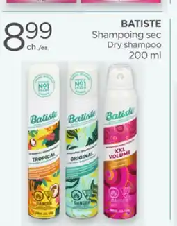 Proxim BATISTE Dry shampoo offer