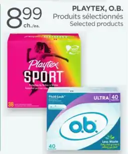 Proxim PLAYTEX, O.B. Selected products offer