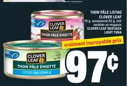 Super C THON PÂLE LISTAO CLOVER LEAF | CLOVER LEAF SKIPJACK LIGHT TUNA offer