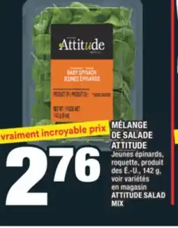 Super C MÉLANGE DE SALADE ATTITUDE | ATTITUDE SALAD MIX offer