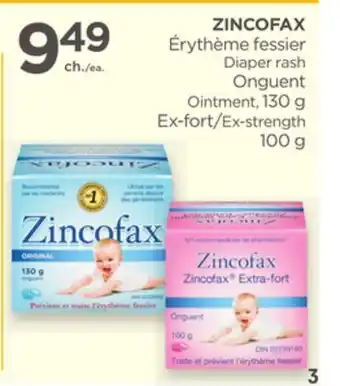 Proxim ZINCOFAX Diaper rash Ointment offer