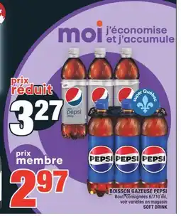 Super C BOISSON GAZEUSE PEPSI | SOFT DRINK offer