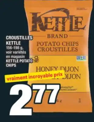 Super C CROUSTILLES KETTLE | KETTLE POTATO CHIPS offer