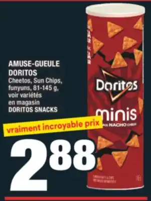 Super C AMUSE-GUEULE DORITOS | DORITOS SNACKS offer