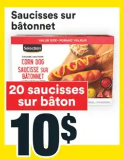 Super C SAUCISSES SUR BÂTONNET offer