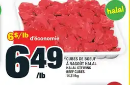 Super C CUBES DE BOEUF À RAGOÛT HALAL | HALAL STEWING BEEF CUBES offer