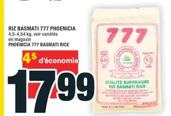 Super C RIZ BASMATI 777 PHOENICIA | PHOENICIA 777 BASMATI RICE offer