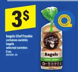 Maxi BAGELS CHEF FRANKIE | BAGELS, 6 UN offer