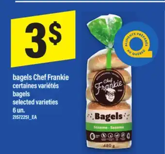 Maxi BAGELS CHEF FRANKIE | BAGELS, 6 UN offer