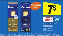 Maxi FROMAGE CHEDDAR VIEILLI PERRON | AGED CHEDDAR CHEESE, 170 g offer