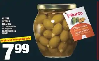 Super C OLIVES VERTES PILAROS | PILAROS GREEN OLIVES offer