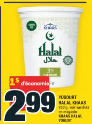 Super C YOGOURT HALAL KHAAS | KHAAS HALAL YOGURT offer