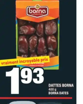 Super C DATTES BORNA | BORNA DATES offer