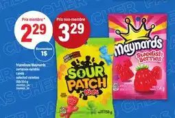 Maxi FRIANDISES MAYNARDS | CANDY, 150/154 G offer