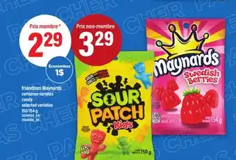 Maxi FRIANDISES MAYNARDS | CANDY, 150/154 G offer