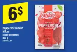 Maxi PEPPERONI TRANCHÉ MIKES | SLICED PEPPERONI, 300 G offer