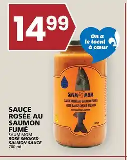Rachelle-Bery Grocery SAUM MOM ROSÉ SMOKED SALMON SAUCE offer