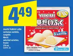 Maxi MOCHI YUKIMI LOTTE | MOCHI, 270 ML offer