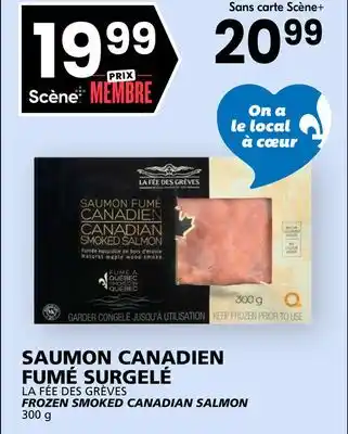 Rachelle-Bery Grocery LA FEE DES GRÈVES FROZEN SMOKED CANADIAN SALMON offer