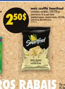 Maxi MAÏS SOUFFLÉ SMARTFOOD | SMARTFOOD POPCORN, 150-220 g offer