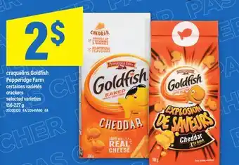 Maxi CRAQUELINS GOLDFISH PEPPERIDGE FARM | CRACKERS, 156-227 G offer