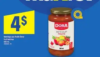 Maxi KETCHUP AUX FRUITS DORA | FRUIT KETCHUP, 500 ML offer