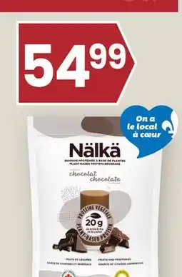 Rachelle-Bery Grocery NÄLKÄ PLANT-BASED ORGANIC PROTEIN BEVERAGE offer