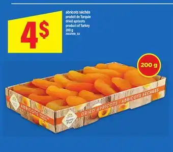 Maxi ABRICOTS SÉCHÉS | DRIED APRICOTS, 200 G offer